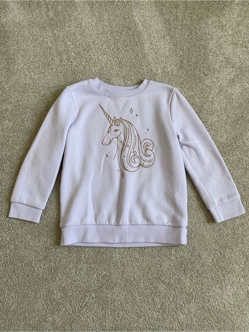Lavender Unicorn Sweatshirt